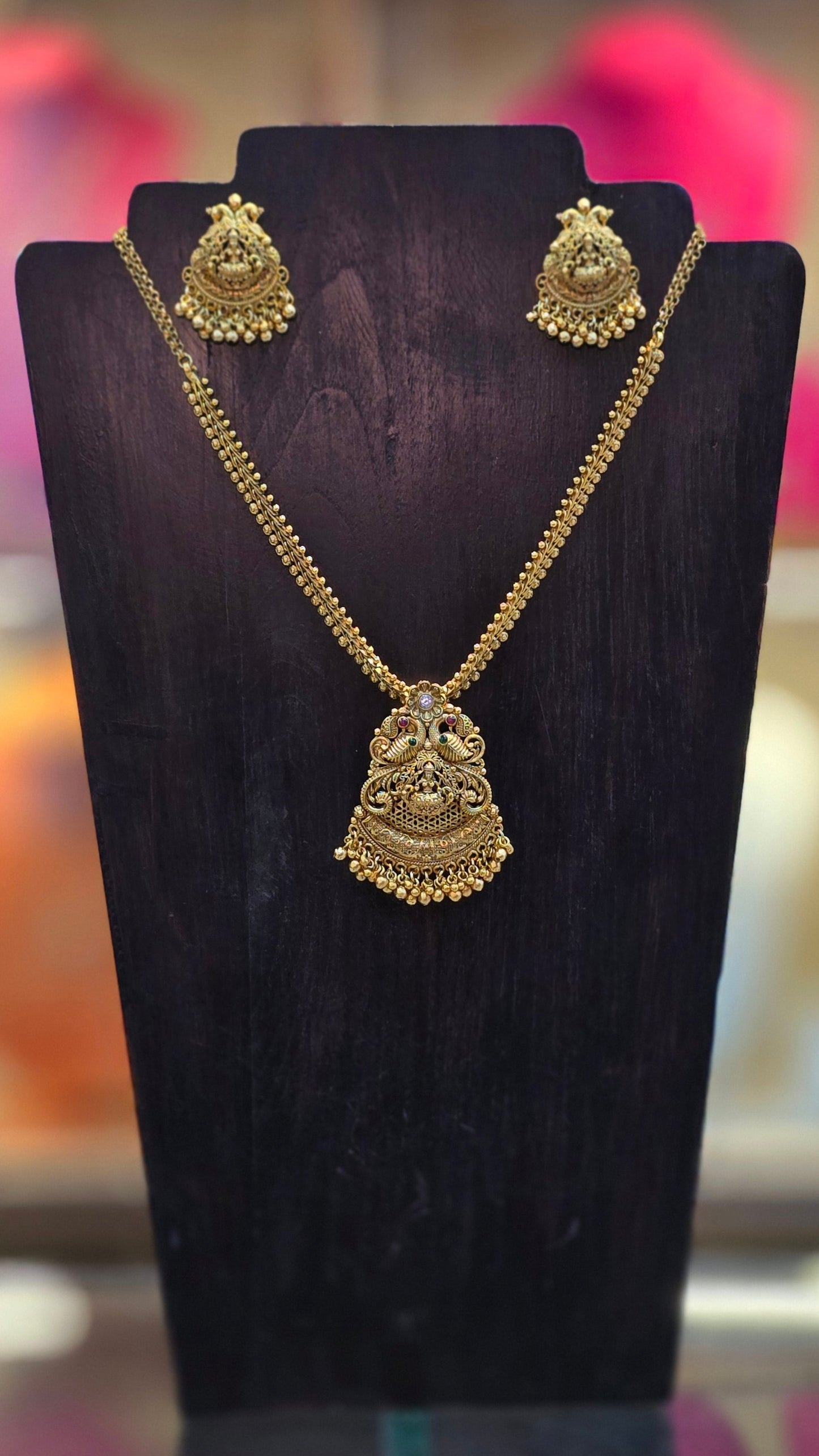 Aaradhya Temple Treasure Necklace