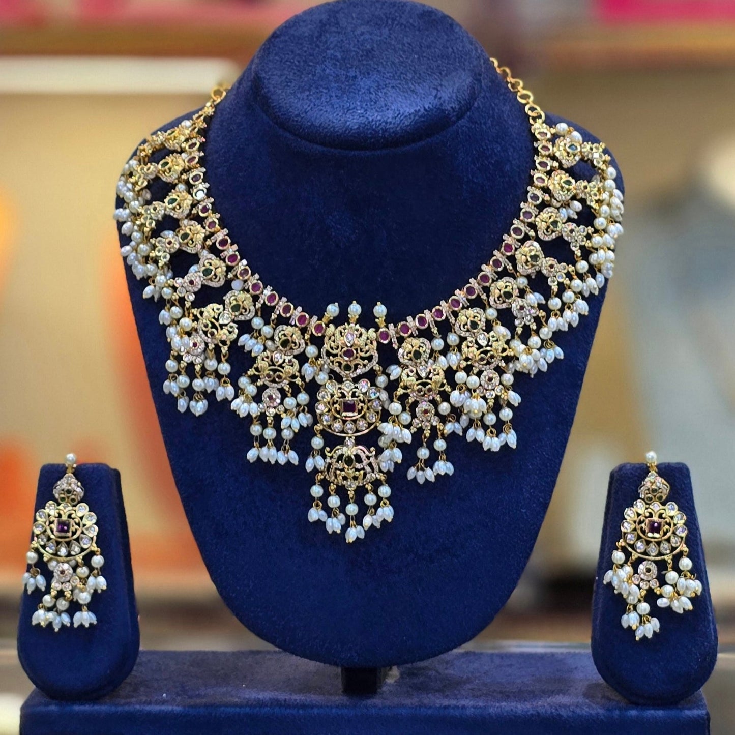 Golden Kaveri Necklace