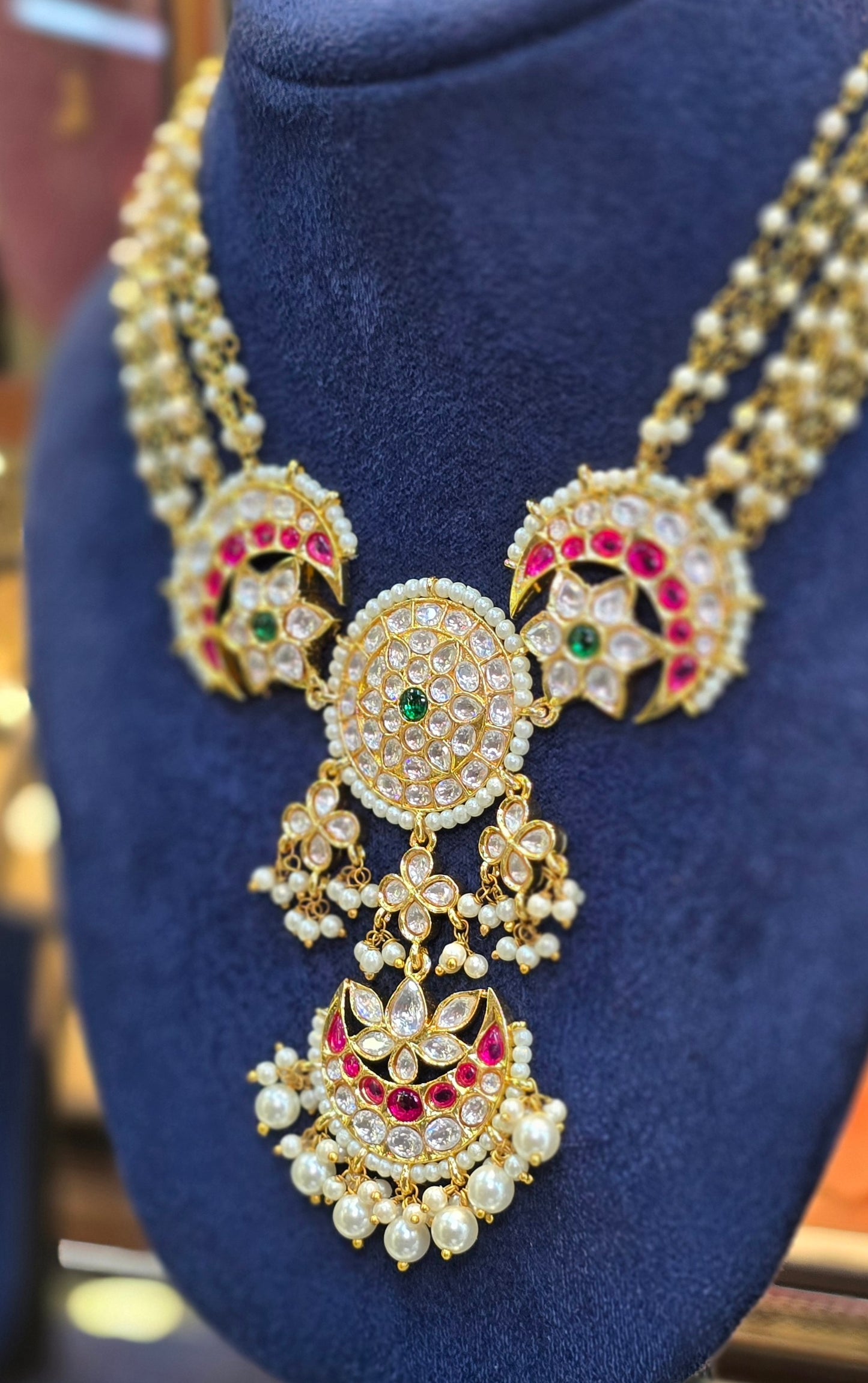 Heritage Shine Kundan Necklace