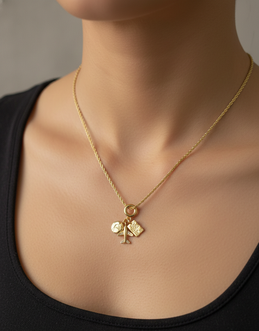 Identity Links Chain Pendent