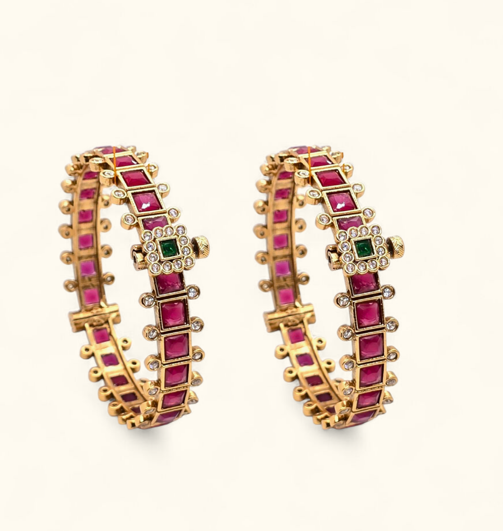 Ruby Bangles