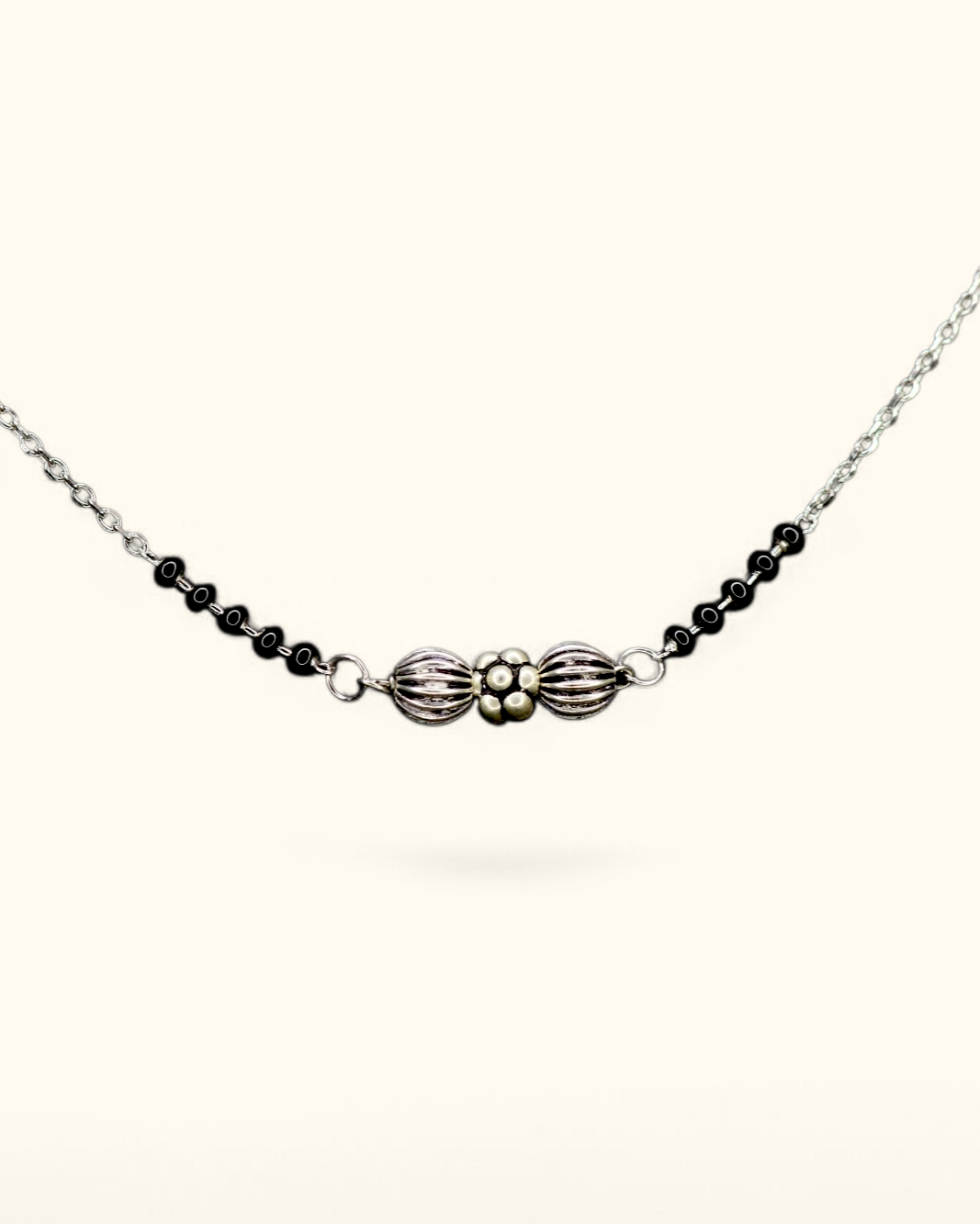 Pure Silver 92.5 Mangalsutra for Women – Daily Wear|Ethnic Style|Handcrafted