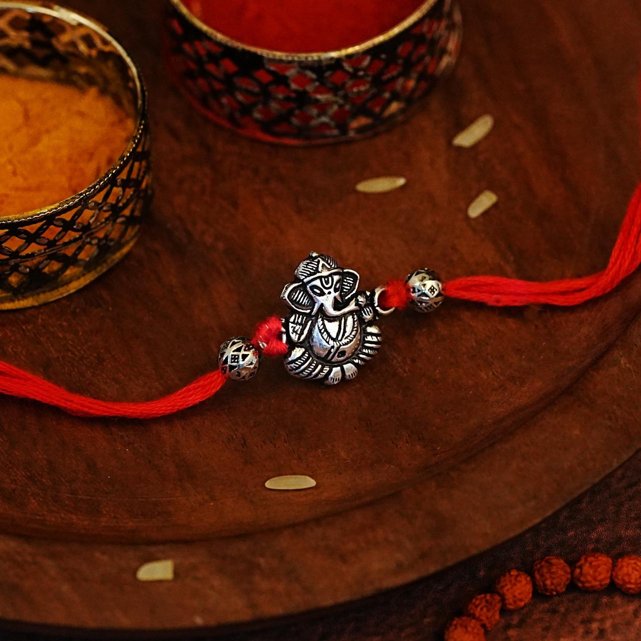 Gajanana Rakhi – Elegant and divine