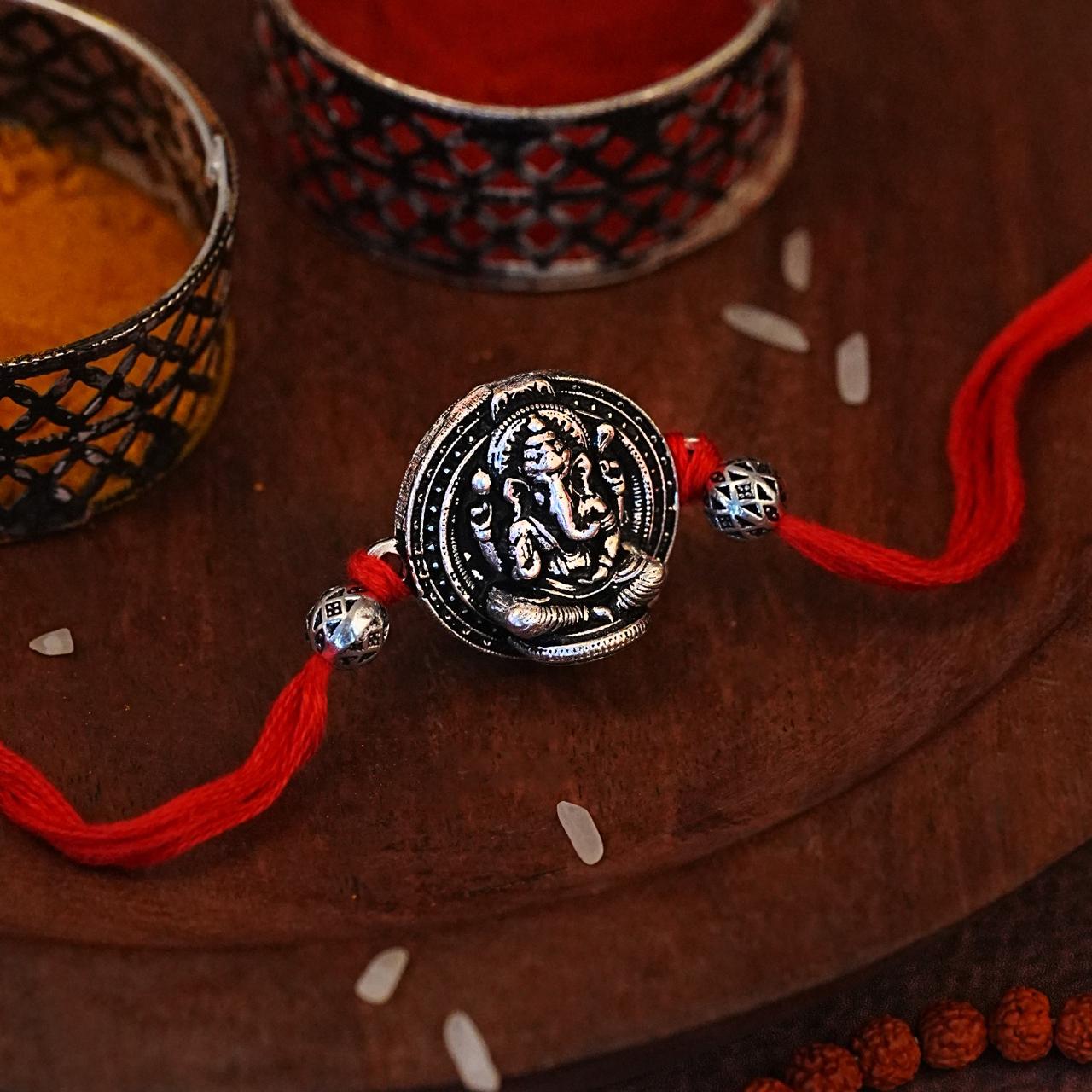 Lambodar Rakhi – Lord Ganesha Inspired Rakhi