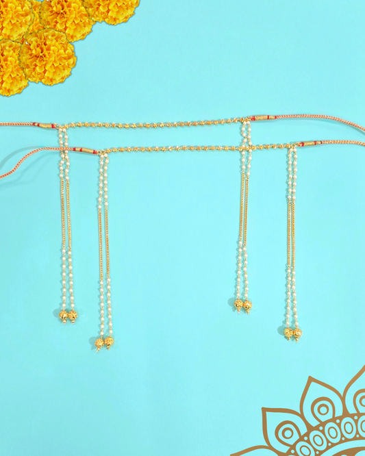 Pearl Gold Plated Mundavalya