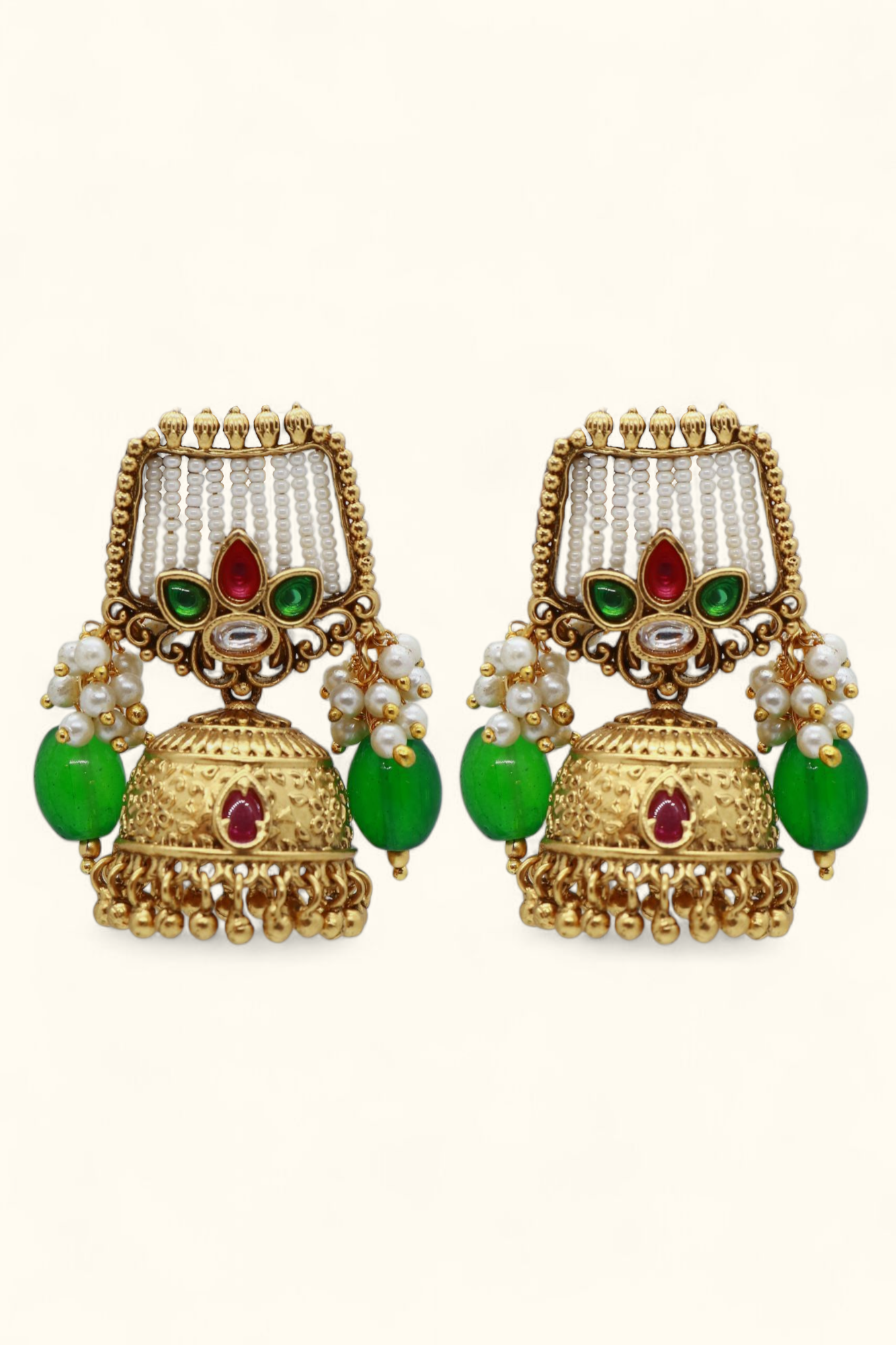 Antique Pearl Earrings