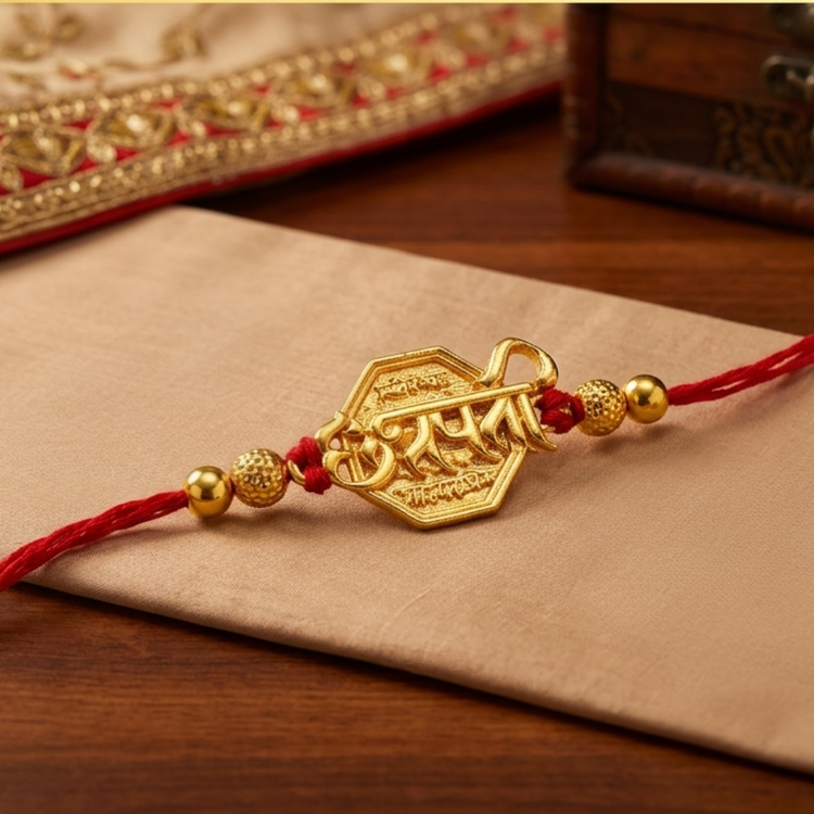 Rakhi 2026 Collection — Handcrafted Gold-Plated Shivaji Maharaj & Silver Rakhis by Jija Jewellery, Satara