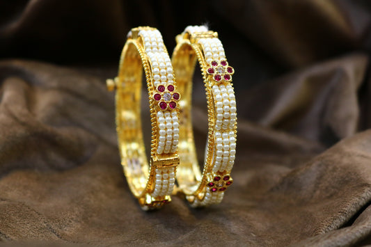 Pearl Symphony Bangles