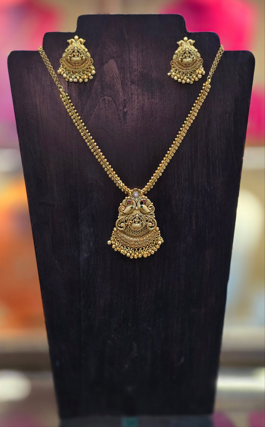 Aaradhya Temple Treasure Necklace