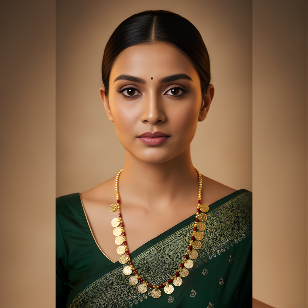 Parampaarik Putali Haar (पारंपरिक पुतळी हार)