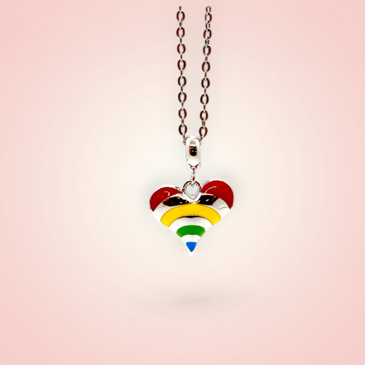 Heart Silvet Charm Pendent