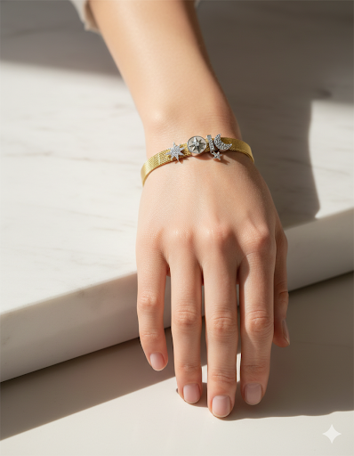 Orbit Sun–Moon Link Bracelet