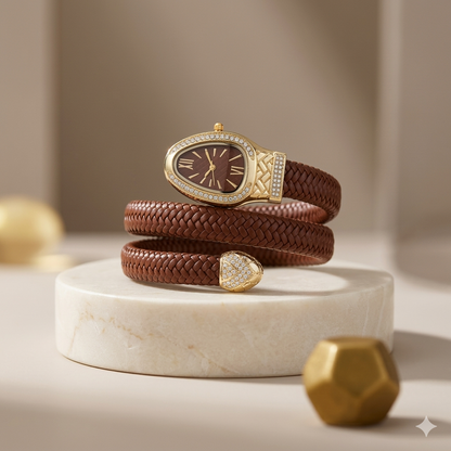 Brown-Serpent-Leather-Wrap-Watch-Front-View.jpg