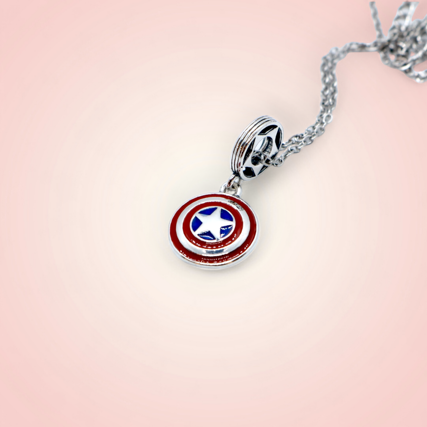 Captain America Silver Charm/Pendent