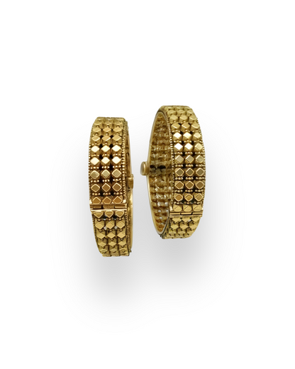 Jija Jewellery Ashtapailu Bangles – Gold Plated Traditional Maharashtrian Bangles for Wedding and Festive Occasions