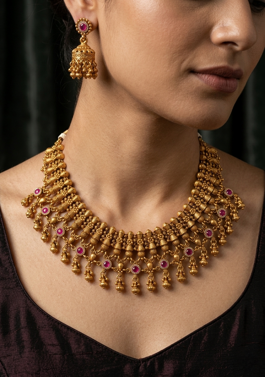 Royal Kundan
Choker Necklace Set