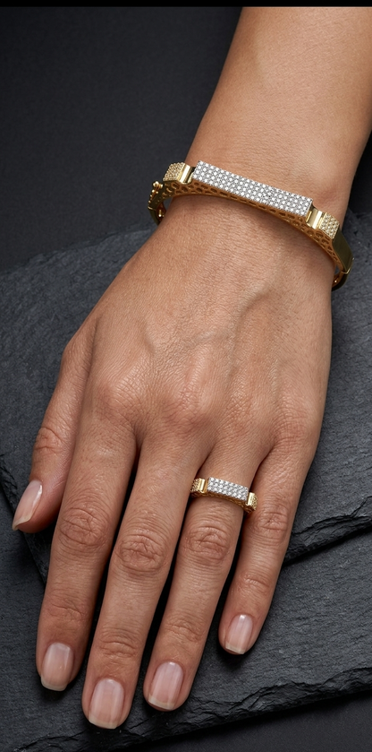 Diamond Luxe Bracelet & Ring Set